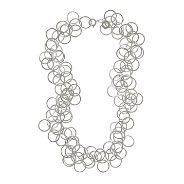 bay necklace silver