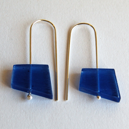blue fragments earrings 3