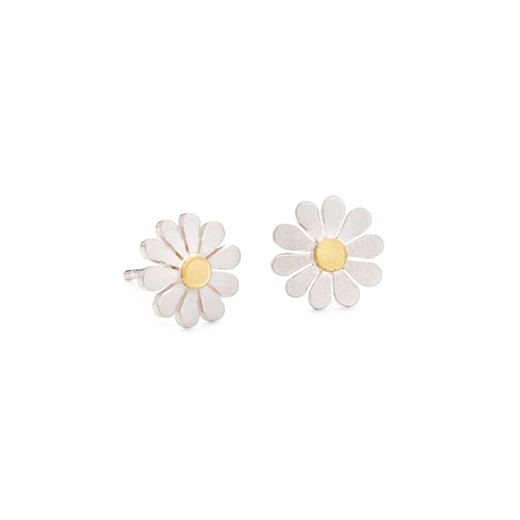 Teeny daisy earrings 2