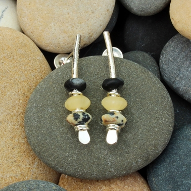 seaside earrings no.9, 1