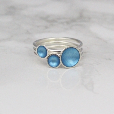 Ring Stack - Turquoise