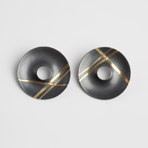 Stripes Statement Earrings