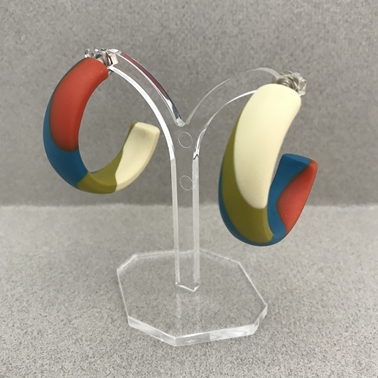 Colour block hoops