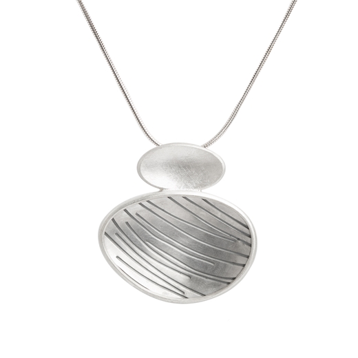 Small Contours pendant - front