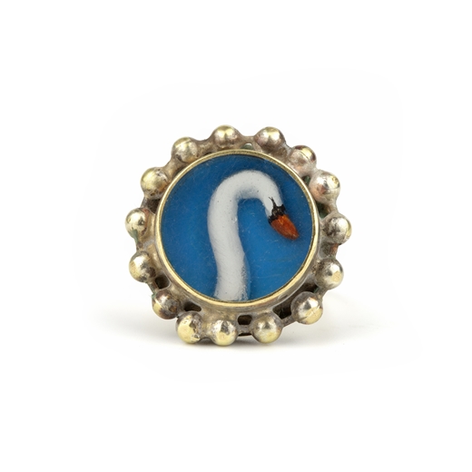 Swan Ring - front