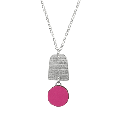 Pink side of the necklace