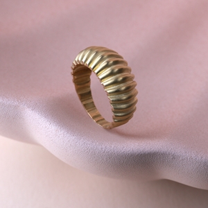 Bilbao ring - Fairmined 18ct gold, by Clara Breen