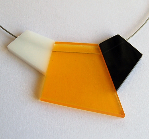 Yellow Fragments Necklace | Necklaces / Pendants by Sarah Packington