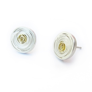 XLarge Spiral stud Earrings