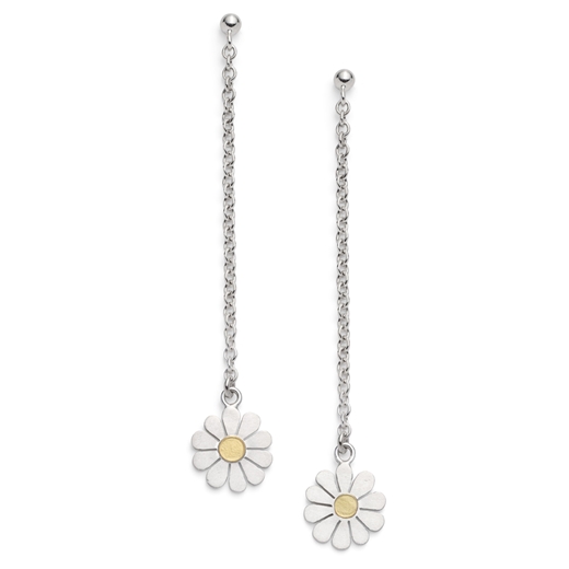 Daisy and chain earrings 2