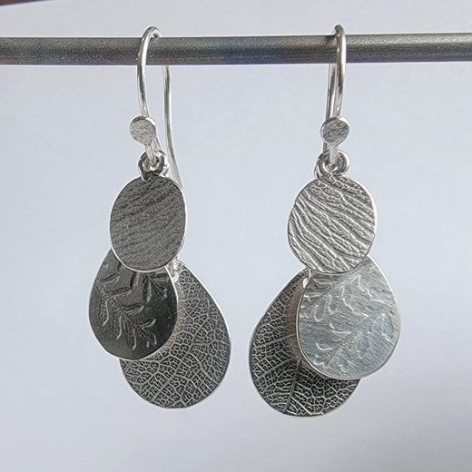 Falling leaf earring 2