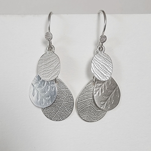 Falling leaf earring