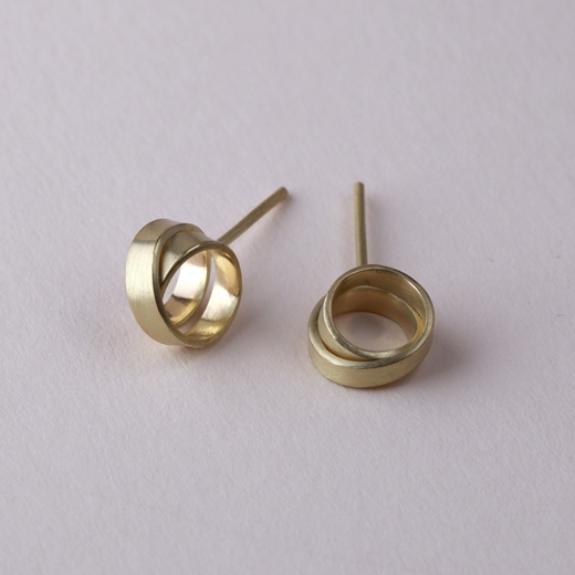 orever Earrings in Fairmined 18ct gold by Clara Breen