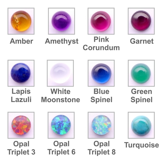 Gemstone choice, 5