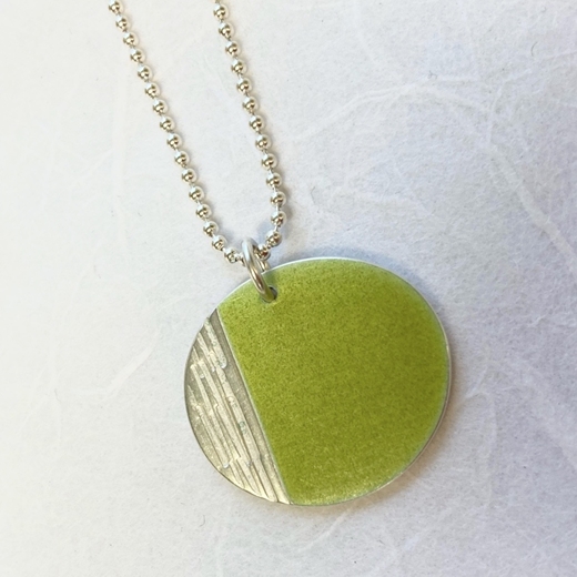 Island pendant - spring green