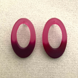 Magenta hoops