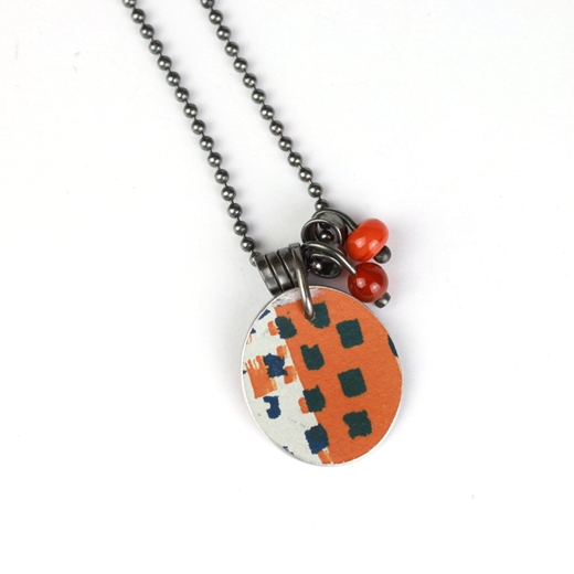 Pattern Pendant - back