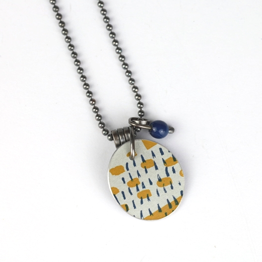 Pattern Pendant - back