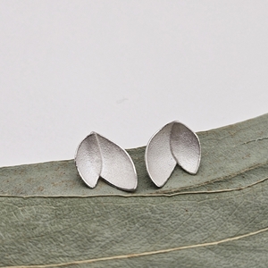 Long euc petal earrings