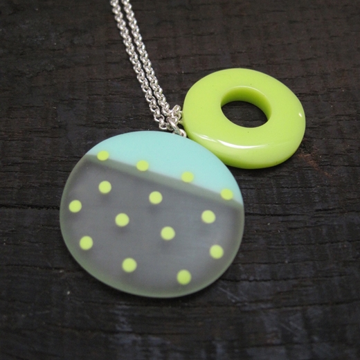 lime mix up pendant 2