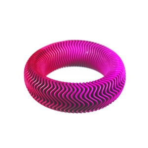 Ripple Bangle - Pink