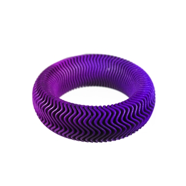 Ripple Bangle - Purple