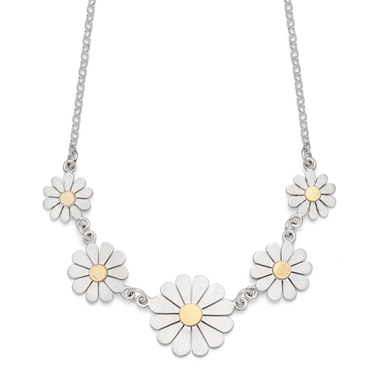 Five daises necklace