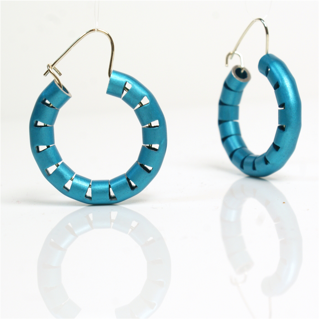 Omega Earrings | Contemporary Earrings by contemporary jewellery ...