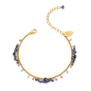 Sapphire Scattered Row Bracelet