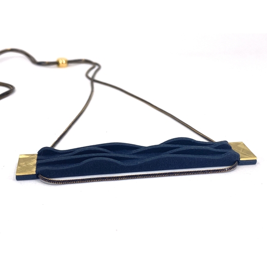 Vibe Wave Linear Fascia Necklace