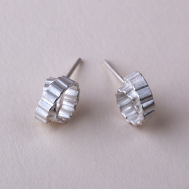 Vibrancy Earrings - Fine Silver by Clara Breen